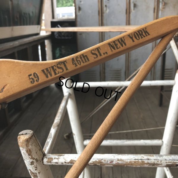 画像3: Vintage Antique Advertising Wood Hanger HOTEL WENTWORTH (B258)