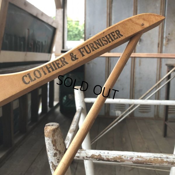 画像3: Vintage Antique Advertising Wood Hanger 157 MAIN ST. (B259)