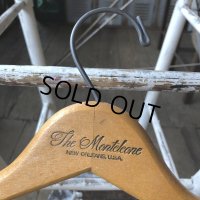 Vintage Antique Advertising Wood Hanger The Monteleone (B244)