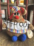 80s Vintage Nestle Plush Doll  P.Nutty Clown (B269)