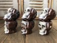 画像12: 50s Vintage JAPAN Skull Poison Bottle Decanter Shot Glass SET (B276)