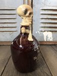 画像4: 50s Vintage JAPAN Skull Poision Bottle Decanter (B275)