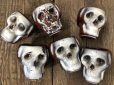 画像5: 50s Vintage JAPAN Skull Poison Bottle Decanter Shot Glass SET (B276)