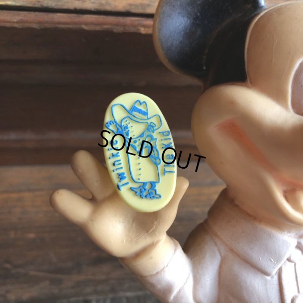 画像1: 70s Vintage Twinkie the Kid Promo Ring Blue (B277)