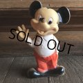 Vintage Mickey Rubber Doll (B282)