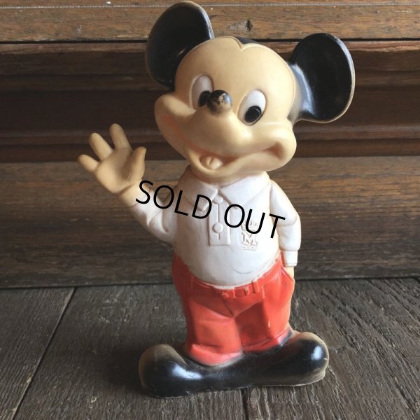 画像1: Vintage Mickey Rubber Doll (B282)