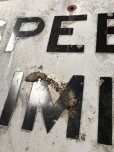 画像3: Vintage Road Sign SPEED LIMIT 25 (B306) 