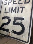 画像3: Vintage Road Sign SPEED LIMIT 25 (B311) 