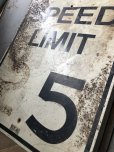 画像3: Vintage Road Sign SPEED LIMIT 25 (B309)  (3)