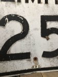 画像5: Vintage Road Sign SPEED LIMIT 25 (B306) 