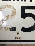 画像3: Vintage Road Sign SPEED LIMIT 25 (B302) 