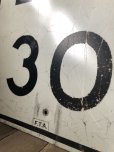 画像3: Vintage Road Sign SPEED LIMIT 30 (B315)  (3)