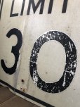 画像4: Vintage Road Sign SPEED LIMIT 30 (B319)  (4)