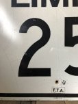 画像3: Vintage Road Sign SPEED LIMIT 25 (B305)  (3)