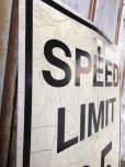 画像2: Vintage Road Sign SPEED LIMIT 25 (B310)  (2)