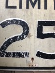 画像3: Vintage Road Sign SPEED LIMIT 25 (B308)  (3)