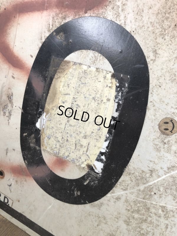 画像5: Vintage Road Sign SPEED LIMIT 20 (B284)