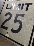画像4: Vintage Road Sign SPEED LIMIT 25 (B307)  (4)