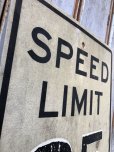 画像2: Vintage Road Sign SPEED LIMIT 25 (B308)  (2)