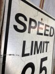 画像2: Vintage Road Sign SPEED LIMIT 25 (B312)  (2)