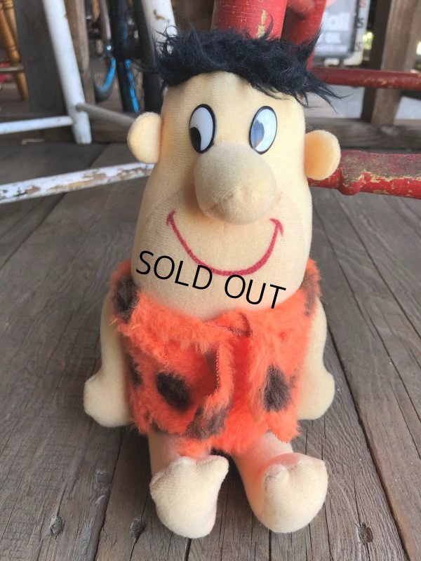 画像1: Vintage The Flintstones Fred Doll (B326)