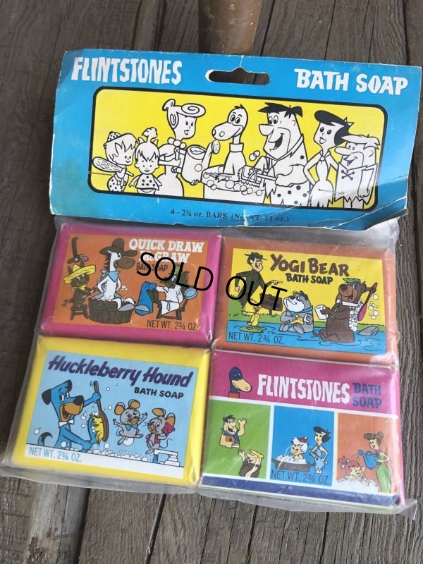 画像1: Vintage The Flintstones Bath Soap Set (B332)