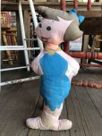 画像1: Vintage The Flintstones Betty Pillow Doll (B324) (1)