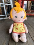 画像1: Vintage The Flintstones Pebbles Doll (B327) (1)