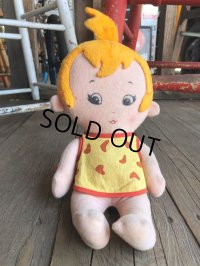 Vintage The Flintstones Pebbles Doll (B327)