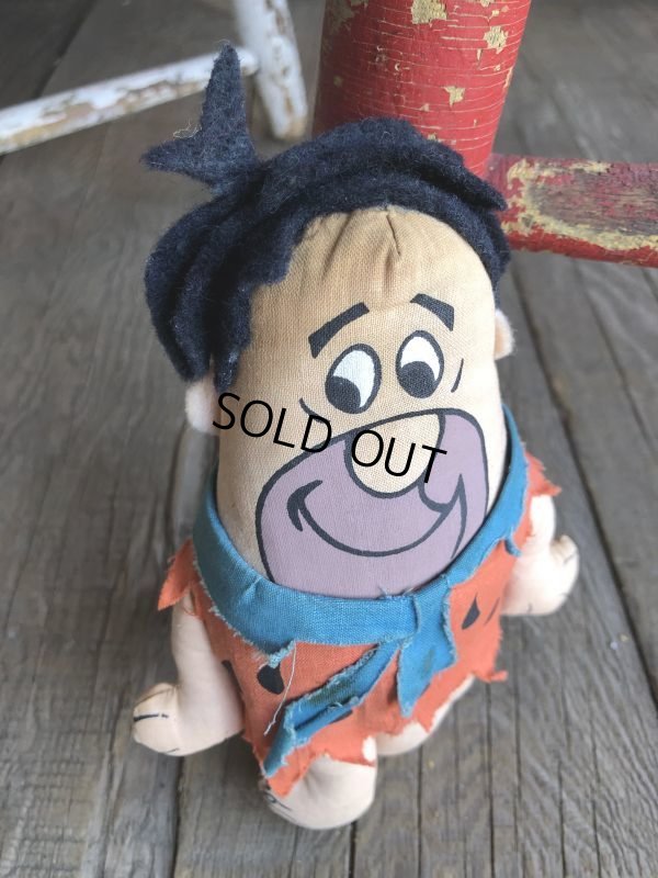 画像2: Vintage The Flintstones Fred Mini Doll (B328)