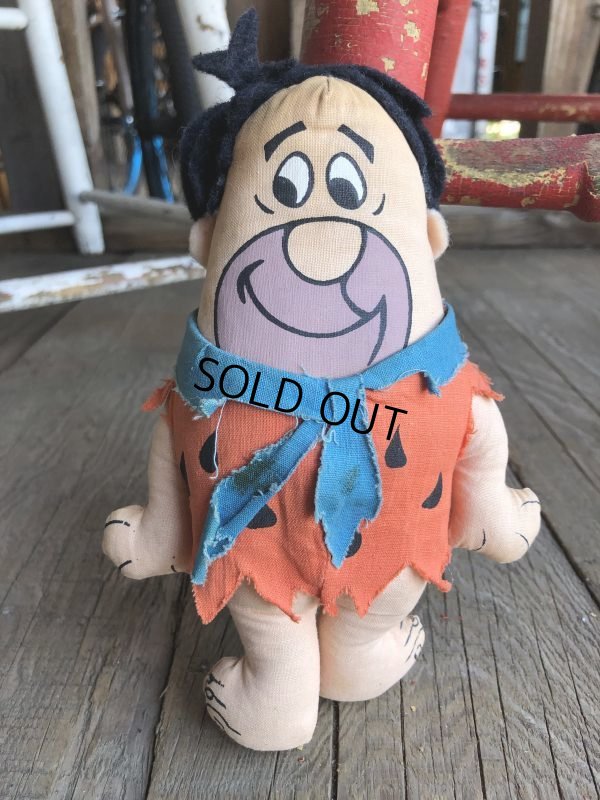 画像1: Vintage The Flintstones Fred Mini Doll (B328)