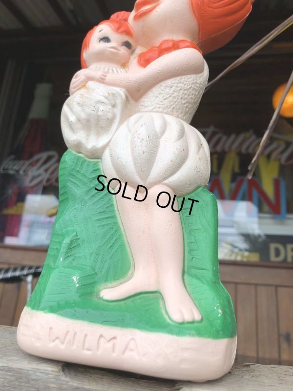 画像3: 70s Vintage The Flintstones Wilma & Pebbles Bank (B350)