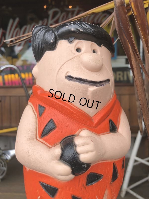 画像3: 70s Vintage The Flintstones Fred Bank (B351)