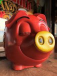 画像9: 70s Vintage Psychedelic Hippie Pig Piggy Bank BIG SIZE (B352)