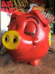 画像8: 70s Vintage Psychedelic Hippie Pig Piggy Bank BIG SIZE (B352)