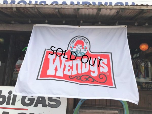 画像2: Vintage Wendy's Banner (B353)