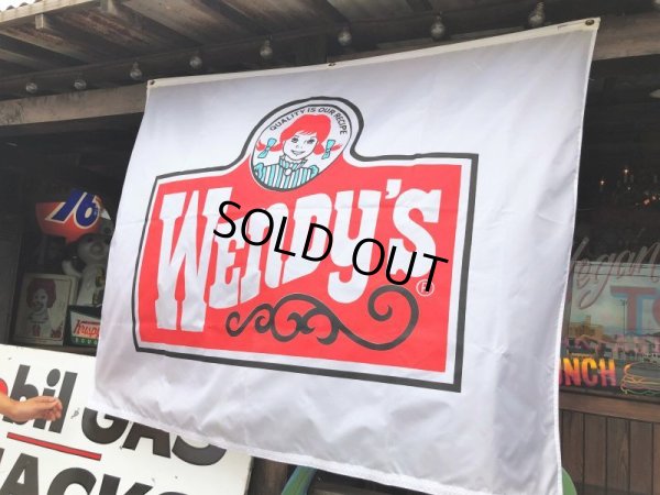 画像3: Vintage Wendy's Banner (B353)