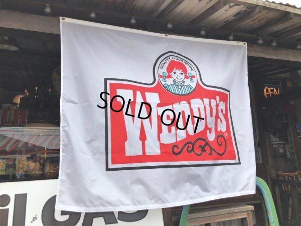 画像4: Vintage Wendy's Banner (B353)