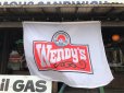 画像1: Vintage Wendy's Banner (B353) (1)
