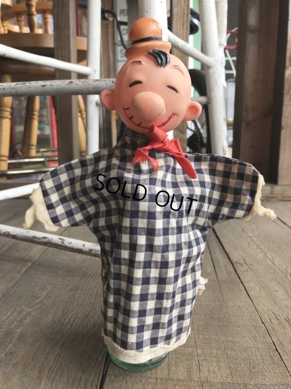 画像1: Vintage Gund Popeye Wimpy Hand Puppet (B354)