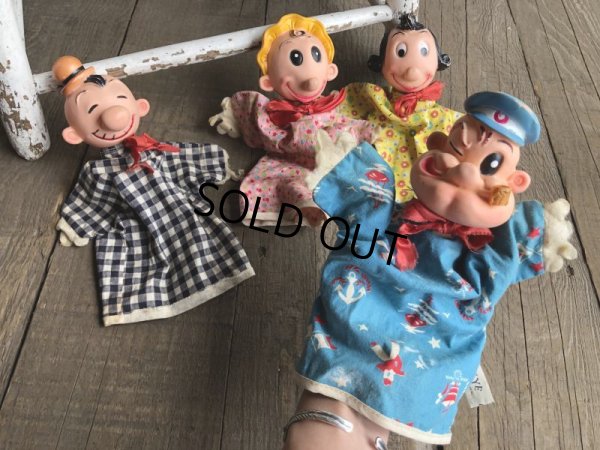 画像8: Vintage Gund Popeye Wimpy Hand Puppet (B354)