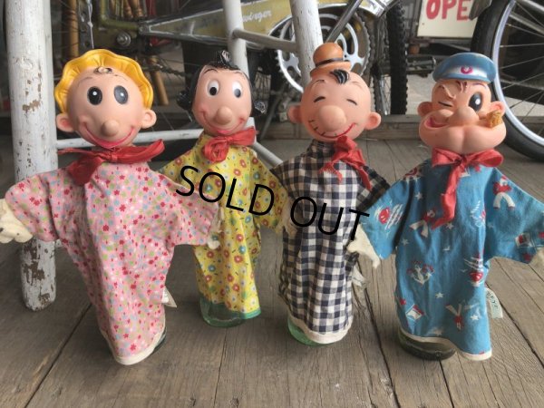 画像4: Vintage Gund Popeye Wimpy Hand Puppet (B354)