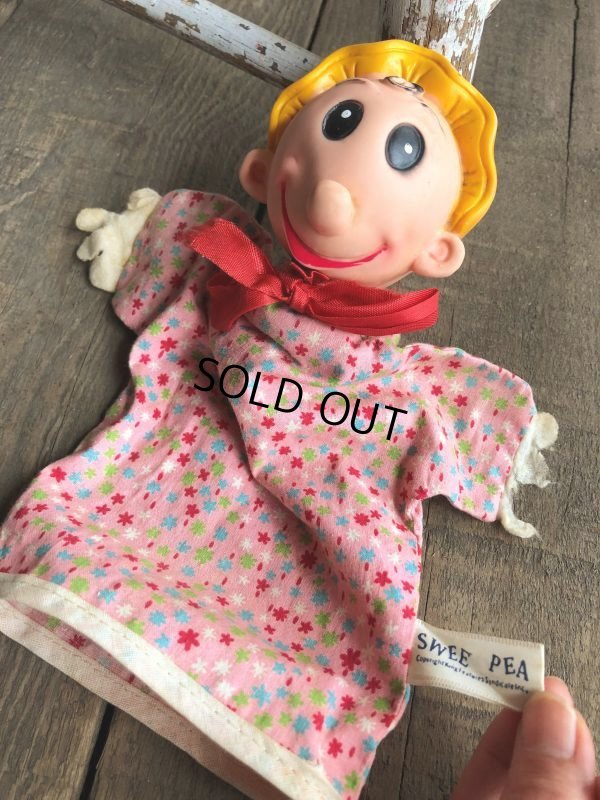 画像3: Vintage Gund Popeye Swee Pea Hand Puppet (B355)