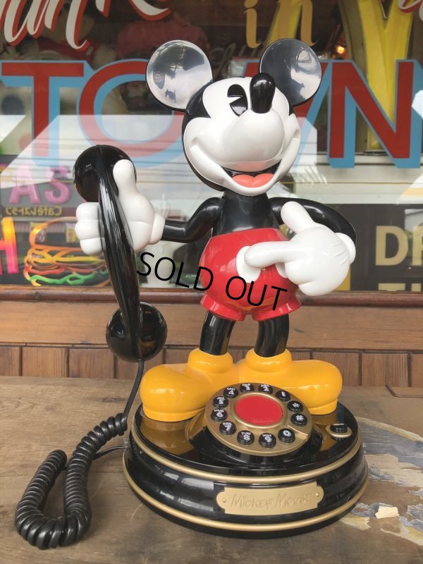 画像1: 90s Vintage Disney Mickey Phone (B371)