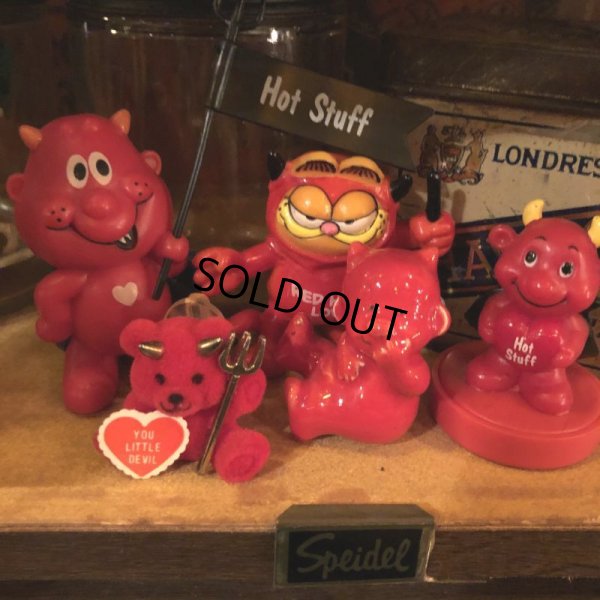 画像4: Vintage Hot Stuff Red Devil PVC Figure Garfield (B379) 