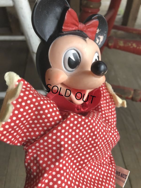 画像3: Vintage Gund Disney Hand Puppet Minnie Mouse (B382)