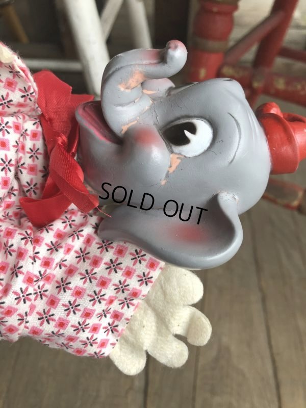 画像4: Vintage Gund Disney Hand Puppet Dumbo (B383)