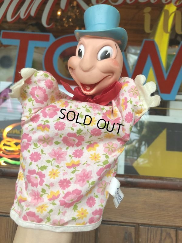 画像8: Vintage Gund Disney Hand Puppet Jiminy Cricket (B384)