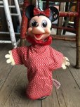画像1: Vintage Gund Disney Hand Puppet Minnie Mouse (B382) (1)