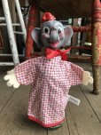 画像1: Vintage Gund Disney Hand Puppet Dumbo (B383) (1)